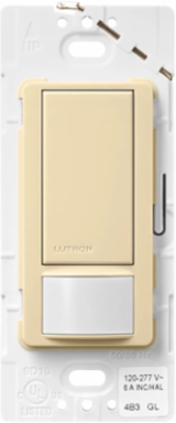 Maestro 6A Dual Voltage Motion Sensor Switch with PIR & XCT Technology