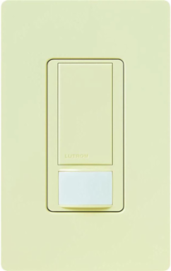 Maestro 5A Vacancy Sensor Switch, 900 ft2 Coverage, Plastic, Gloss Finish
