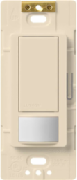 Maestro Vacancy Sensor Switch, 5A for Lighting, 180-Degree Field of View, Light Almond