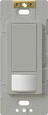 Maestro Vacancy Sensor Switch, 6A, PIR Technology, 180-Degree Coverage, Gray