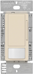 Maestro 0-10V Dimmer Sensor Light Switch, 180° PIR Detection, 900 ft² Coverage, Light Almond