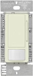 Maestro 0-10V Vacancy Sensor Dimmer with 8A Load, Beige Finish, Satin Enclosure