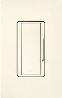 Maestro Companion Dimmer Switch, 120V, Satin Finish, Biscuit Color