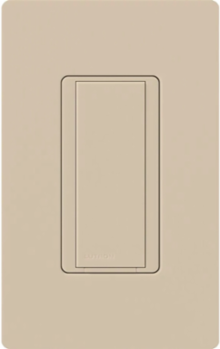 Maestro Companion Switch Taupe, 120V, Satin Finish, Multi-Location Control