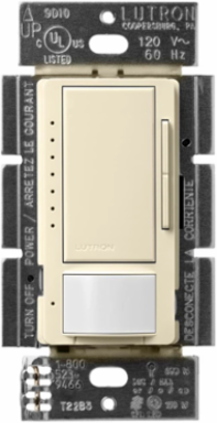 Maestro LED+ Motion Sensor Dimmer Switch, 150W LED/600W Incandescent, 180-Degree Field of View