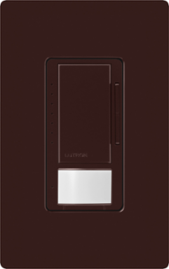 Maestro LED+ Motion Sensor Dimmer - 600W Incandescent, 150W LED, Brown Finish