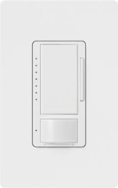 Maestro LED+ PIR Motion Sensor Dimmer Switch, 150W for LED, 600W for Incandescent, 180 Field of View