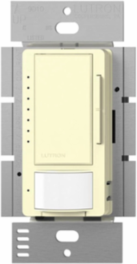 Maestro LED+ Vacancy Sensor Dimmer, 150W LED/600W Incandescent, 180° FOV