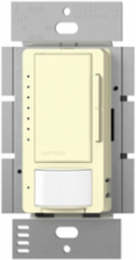 Maestro LED+ Vacancy Sensor Dimmer, 150W LED/600W Incandescent, 180° FOV