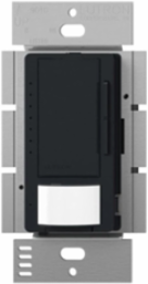 Maestro LED+ Vacancy Sensor Dimmer Switch, 600W Incandescent/150W LED, Black