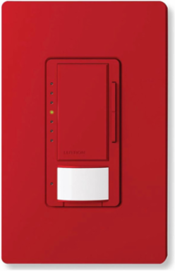 Maestro LED+ Vacancy Sensor Dimmer Switch, 150W LED/600W Incandescent, 180 PIR Sensor