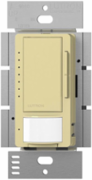 Maestro LED+ Vacancy Sensor Dimmer Switch 150W, Ivory, 180-Degree Field of View
