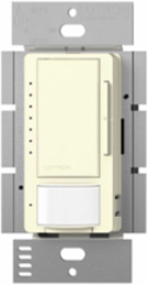 Maestro LED+ Vacancy Sensor Dimmer, 150W LED/600W Incandescent, PIR 180° Field