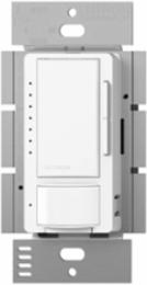 Maestro Vacancy Sensor Dimmer Switch, 150W LED/600W Incandescent, White