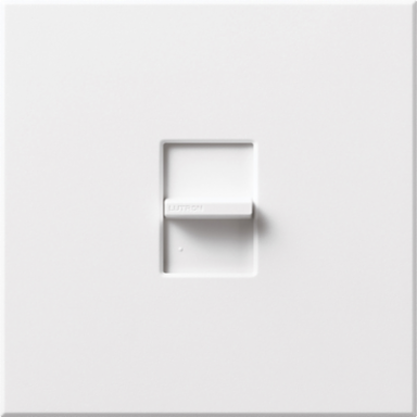 Nova T Slide-to-Off Dimmer 1500W 120V, White, 4.56 Inch x 4.56 Inch