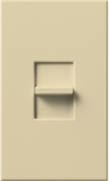 Linear-Slide Switch Ivory, 120/277V, 20 A, 4.56 x 2.65 Inch