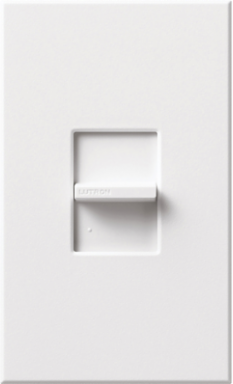 Nova T 3-Way Slide Switch, 20A, 120/277 VAC, 4.56 x 2.65 Inch, Matte White