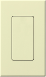 Classic Almond Blank Insert for Nova T Systems, Plastic Material, Matte Finish