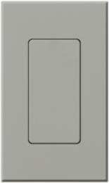 NOVA T Blank Insert Gray, Matte Finish, Plastic Material
