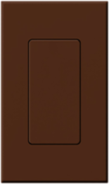 NOVA T Blank Insert - Sienna, Matte Finish, Plastic, Surface Mount