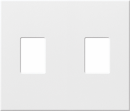 Nova T Large 1-Gang Wallplate Kit, 4.56 Inch x 4.56 Inch, Chrome Finish