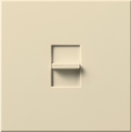 Nova T Fan Speed Control 12A 120V, Slide-to-Off, Beige, 4.56 Inch x 4.56 Inch