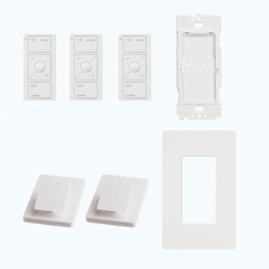 Wireless In-Wall Dimmer Kit with Pico Remote, 600W, for LED/CFL/Incandescent