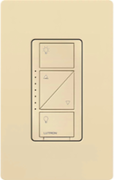 Caseta PRO 1000W In-Wall Smart Dimmer, Ivory, Neutral Optional