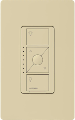 Caseta ELV+ Smart Dimmer 250W LED, 500W Incandescent, Ivory