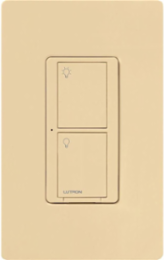 Caseta Smart In-Wall Switch Pro, 5A Lighting / 3A Fan, Ivory, Gloss Finish