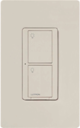 Caseta In-Wall Smart Switch PRO, 5A Lighting/3A Fan, Light Almond