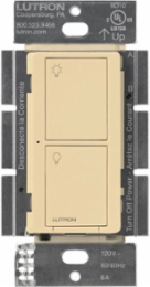 Caseta Wireless In-Wall Smart Switch, 6A Lighting, Ivory Finish