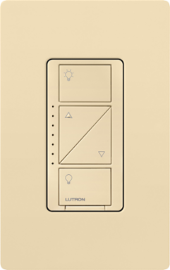 Caseta Wireless Smart Dimmer Switch 150W LED, 600W Incandescent, Ivory