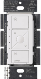Caseta Smart Fan Speed Control, Wireless, Controls 1 Ceiling Fan up to 1.5A