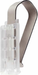 Car Visor Clip, Clear Color, Plastic/Metal Material