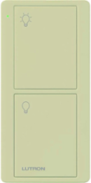 Pico Wireless Remote Control - 2 Button, Ivory, 30 ft Range
