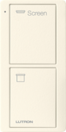 Pico Wireless Remote Control, 2 Button, 1.28 Inch Width, Biscuit Color