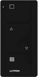 Pico Wireless Remote Control, 2-Button, Gloss Black, 1.28 Inch Width
