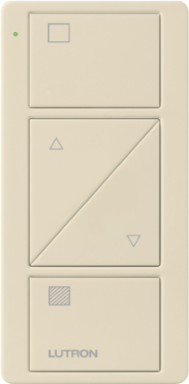 Pico Wireless Remote Control, Light Almond, 2-Button, 30 ft Range