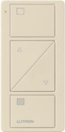 Pico Wireless Remote Control, Light Almond, 2-Button, 30 ft Range