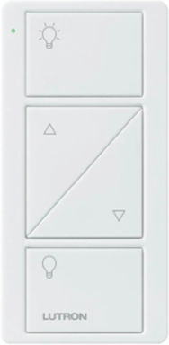 Pico Wireless Remote Control, 2-Button with Raise/Lower, White Finish