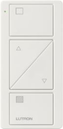 Pico Wireless Remote Control, 2-Button, 1.28 Inch Width, White Gloss Finish