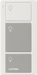 Pico Wireless Remote Control, 3-Button, Glossy Finish, 30 ft Range