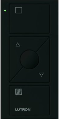 Pico Smart Remote Control - Wireless, 3 Button, Glossy Black, 30 ft Range