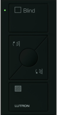 Pico Wireless Remote Control for Blinds, Glossy Black, 2.6 Inch Length