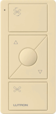 Pico Wireless Remote Control for Ceiling Fan, 30 ft Range, Ivory