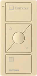 Pico Wireless Remote Control for Shades, Ivory, Gloss Finish, 10-Year Battery Life