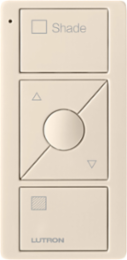 Pico Wireless Remote Control for Shades, 3 Buttons, Light Almond Finish