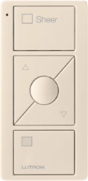 Pico Wireless Remote Control for Light Almond Shades, 2.6 Inch Length