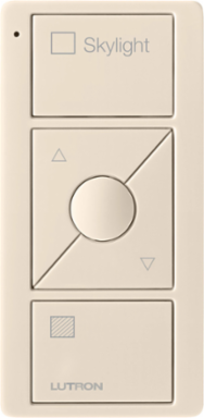 Pico Wireless Remote Control for Lighting - 1.28 Inch x 2.6 Inch, Glossy Light Almond